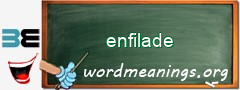 WordMeaning blackboard for enfilade